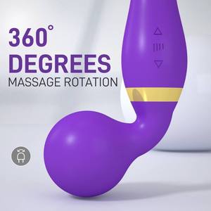 Vibromasseur double tête en silicone souple, stimulateur clitoridien, produits pour adultes, jouets sexuels pour femme - Product Image 2