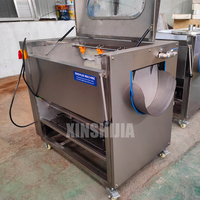 Automatische Commerciële Taro Cassave Wortel Gember Yam Zoete Aardappel Dunschiller Machine