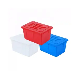 Low Price Storage Box Bins for Water Food Box Exquisite Hard Plastic box Injection Plastic Rectangular Tank Manufacturers