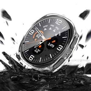 Per Samsung Galaxy Watch 8 40mm custodia protettiva schermo Hard PC paraurti HD vetro temperato pellicola protettiva - Product Image 4