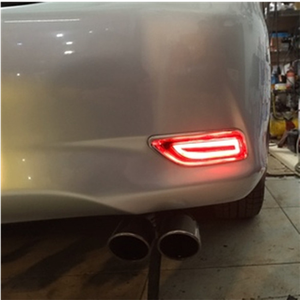 2 Diseños de Luces Reflectantes Traseras LED para <span class=keywords><strong>Toyota</strong></span> <span class=keywords><strong>Corolla</strong></span> 2011 2012 2013, Luces de Giro, Luces Traseras, Luces de Circulación Diurna, Luces de Freno, Kits de Luces de Advertencia - Product Image 2