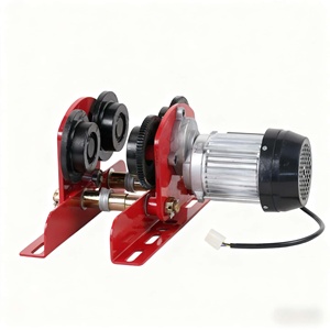 1000Kg Mini Elektrische Takellier Pa500 Pa1200-Lopende I-Beam Draadkabel Reizende <span class=keywords><strong>Trolley</strong></span> Voor Materiaalbehandeling - Product Image 6