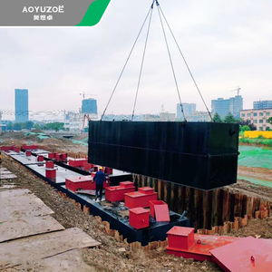 Paquete/Compacto/<span class=keywords><strong>Tipo</strong></span> modular Capacidad de tratamiento personalizada STP MBR MBBR AO Planta de tratamiento de aguas residuales - Product Image 3