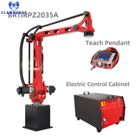 Robot collaboratif de palettisation CLAWROBOT à entraînement servo complet, 4 axes, charge utile de 35 kg, étanchéité IP54, boîte de vitesses moteur, portée de 2000 mm, pour le ciment