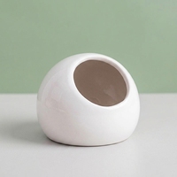 Nid de repos en céramique en forme d'œuf pour hamsters syriens dorés, idéal pour toutes les saisons – Vente en gros