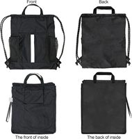 Sac à dos à cordon personnalisé, sac de sport et de gym avec compartiment à chaussures, sac à cordon d'extérieur, sac de basketball athlétique