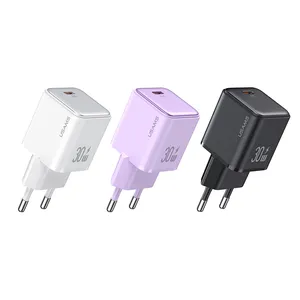 USAMS 30w usb-c power chargeur chargers travel wall smartphone mobile phone usb adapters pd type c charger