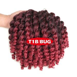 Nhà Máy Giá Tổng Hợp Tóc Twist Bím Tóc Marley Afro Thư Bị Trả Lại Xoắn Mô Hình Thay Đổi Thất Thường Wand Curl Crochet Bện - Product Image 2