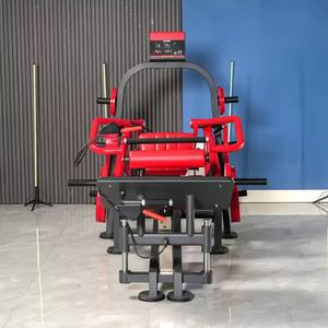 Hochwertige platten beladene Hüft schub maschine für kommerzielle Fitness-Hüftbrücken-Trainings geräte stärkt die Beine der Brust - Product Image 4