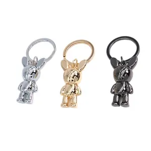 The Rabbit Key chain Cartoon Cute New creative Car Pendant Gift stylish Accessories