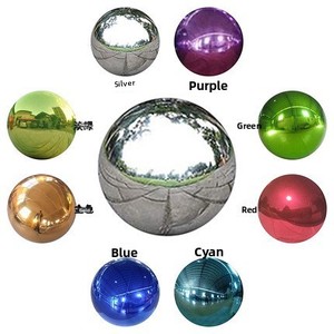 Ballon boule miroir cyan réfléchissant épaissi gonflable mariage et bar extérieur centre commercial affichage gonflables - Product Image 6