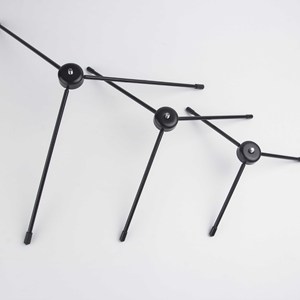 Trípode metálico de escritorio, soporte plegable portátil de 14cm, 19cm y 25cm para cámara digital, Material de hierro - Product Image 3