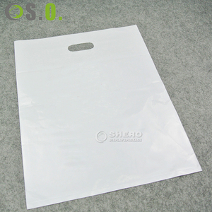 Bolsas de Mano Personalizadas con Fondo Plano y Asas Resistentes para Compras, Tiendas de Regalos, Empaque de Ropa, Bolsas de Plástico - Product Image 1