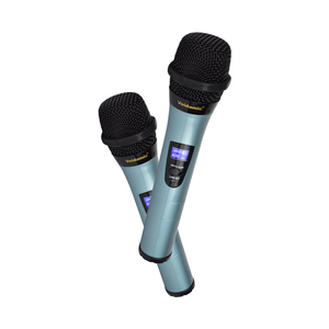 Sistema de micrófono inalámbrico de solapa UHF portátil IK158 KTV profesional para karaoke, fiestas y iglesias - Product Image 4