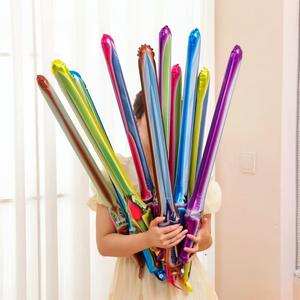 Globo de aluminio en forma de <span class=keywords><strong>espada</strong></span> inflable de dibujos animados de juguete para niños para decoración de fiesta - Product Image 2