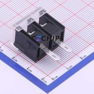KF38H-8.25-2P Barrier Terminal Block Through hole Component (THT),P=8.25mm Connector With Cover Plate 8.25mm 1x2P Straight Pin - Product Image 2