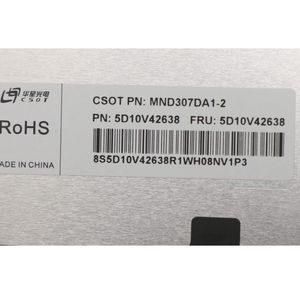 13.3 inç MND307DA1-2 MND307DA1 2 Laptop LCD ekranı Panel QHD 2560*1600 40 pins EDP FRU 5D10V42638 - Product Image 4