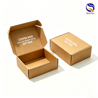 Boîtes d'expédition en carton ondulé écologiques personnalisées avec logo imprimé, emballage en papier pour boîte d'abonnement pour animaux de compagnie, vente chaude