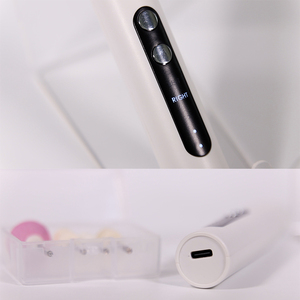 เครื่องขัดตะไบเล็บไฟฟ้า USB แบบพกพาเครื่องขัดเล็บขนาดเล็กอุปกรณ์ทำเล็บเท้าตะไบเล็บสำหรับใช้ในบ้านและร้านเสริมสวย - Product Image 6