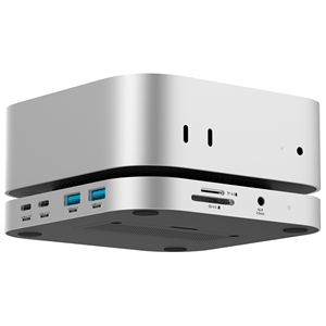 Base de conexión multifunción 10 en 1 para <span class=keywords><strong>Mac</strong></span> <span class=keywords><strong>Mini</strong></span> con carcasa para NVMe SSD, USB 3.2, HDMI 2.0, SD, TF 4.0 en <span class=keywords><strong>venta</strong></span> - Product Image 3