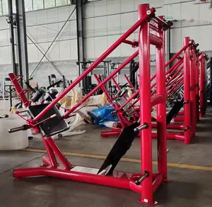 Peralatan gym komersial baru mesin squat latihan kebugaran bobot bebas ayunan squat