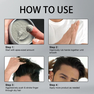 แว็กซ์จัดแต่งทรงผมเนื้อแมทสำหรับผู้ชาย ยี่ห้อ Wholesale Supplier ให้ลุค <span class=keywords><strong>Quiff</strong></span> อยู่ทรงแข็งแรง - Product Image 5