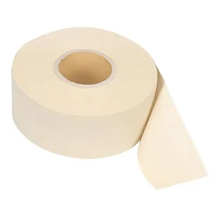 Vente en gros de papier hygiénique à base de papier toilette personnalisé non blanchi rouleau jumbo papier toilette