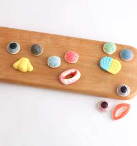 Confiseries halal en gros, <span class=keywords><strong>bonbons</strong></span> en forme de nez, de bouche et d'œil, <span class=keywords><strong>bonbons</strong></span> gélifiés, <span class=keywords><strong>bonbons</strong></span> pour <span class=keywords><strong>les</strong></span> yeux, <span class=keywords><strong>bonbons</strong></span> d'Halloween - Product Image 4