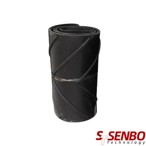 Sabuk konveyor karet Chevron penanganan bahan tingkat makanan EP panjang kustom - Product Image 5