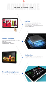 Sistema de Reserva de Salas de Reuniones de Buen Rendimiento, Tableta Android de 10 Pulgadas, Quiosco NFC, Tableta Android con Montaje en Pared, RK3567, Android 14 - Product Image 5