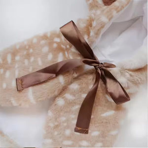 Chaleco con Capucha Navideño para Perro, Disfraz de Santa Claus con Astas de Reno, Cómodo y Ligero para Perros Pequeños y Medianos - Product Image 4