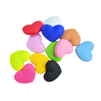 Amortisseur de vibrations pour raquette de padel en forme de cœur, en silicone, accessoires portables