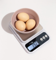 Balance alimentaire numérique 10kg 1g LCD appareil de mesure de poids électronique alimenté par batterie de cuisine