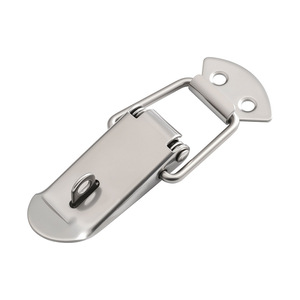 Automatic Spring-Loaded Hook Type Stainless Steel Buckle C-1102S For Aviation And High-Speed Rail Door Latches - Product Image 2
