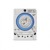 Interrupteur de contrôle du temps mécanique TB388, moteur à quartz TB35-N, compensation de panne de courant, DC 12V/36V