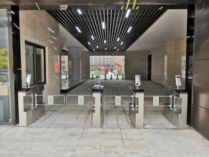 Barrière de sécurité automatique durable avec porte à balançoire RFID, en acier inoxydable, <span class=keywords><strong>tourniquet</strong></span> de métro - Product Image 6