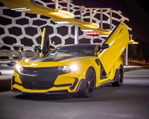 Kit <span class=keywords><strong>de</strong></span> Carrocería Estilo <span class=keywords><strong>Transformers</strong></span> para Chevrolet <span class=keywords><strong>Camaro</strong></span> 2011-2017 con Capó <span class=keywords><strong>de</strong></span> Fibra <span class=keywords><strong>de</strong></span> Carbono, Parachoques Delantero, Faldones Laterales, Parachoques Trasero y Alerón <span class=keywords><strong>de</strong></span> Maletero - Product Image 3