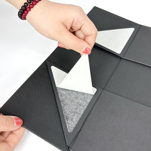 Sang Trọng Tùy Chỉnh Từ Hộp Quà Tặng Với Ribbon Xử Lý Gấp Cứng Cứng Cứng Cứng Bao Bì Các Tông Hộp Cho Quần Áo Giày Hộp Giấy - Product Image 5