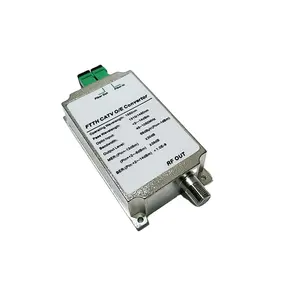 Mini CATV FTTH Récepteur Fibre Optique WDM Node RF Convertisseur Triplexeur Minimode Intérieur AGC 1310nm/1490nm/1550nm Sans alimentation