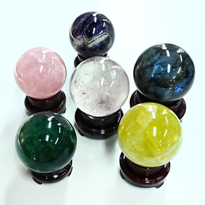 Large <b>Crystal</b> Spheres Wholesale Over 10cm Natural Healing <b>Crystal</b> <b>Ball</b> Sphere for Decoration - Product Image 1