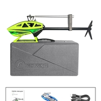Hélicoptère RC FLYWING FW450 6 canaux 3D L V3, avec GPS intelligent et système FBL à gyroscope, contrôleur de vol H1, moteur sans balais, drone quadricoptère BNF