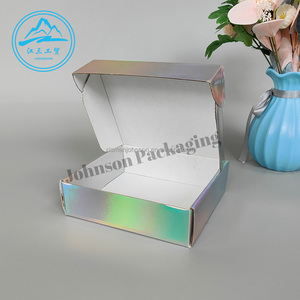 Boîte à chaussures oblongue recyclable au laser en papier kraft avec rabat, pour rangement et emballage de chaussures de sport, impression personnalisée, marron <span class=keywords><strong>original</strong></span> - Product Image 3