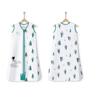 Túi Ngủ Cho Bé Có Khóa Kéo Ngược Quần Áo Unisex Cho Trẻ Mới Biết Đi Không Tay Ấm Mềm Có Thể Mặc Chăn <span class=keywords><strong>TOG</strong></span> 0.5-<span class=keywords><strong>3</strong></span>.5 - Product Image 1