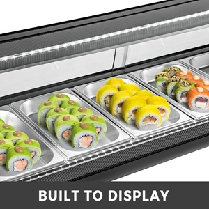 <span class=keywords><strong>Vitrina</strong></span>-nevera refrigerada para poatres, <span class=keywords><strong>vitrina</strong></span> nevera comercial para Sushi, 5x 1/3 GN - Product Image 5
