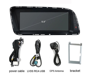 <span class=keywords><strong>Autoradio</strong></span> Stéréo DVD 8,8 Pouces Android Écran Tactile Multimédia Carplay Lecteur DVD Voiture Navigation GPS pour Audi Q5 2009-2018 - Product Image 2