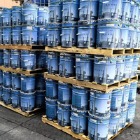 Peinture époxy pour sols, revêtement imperméable résistant à l'abrasion pour sols en béton et en ciment, résine époxy adhésive, kit complet de résines époxy