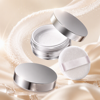 Poudre fixante pour le visage, tenue longue durée, fini naturel, contrôle du sébum, résistante à l'eau, à base de minéraux, pour tous les types de peau, à utiliser toute la journée