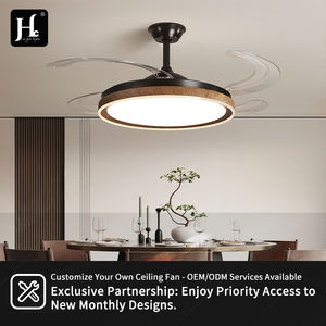 Ventilador de Techo LED de 42 Pulgadas con Control Remoto, Diseño de Flor Retráctil, Lámpara de Araña para Dormitorio Interior, Comedor, 220V - Product Image 6