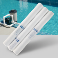 Cartouche filtrante en PP soufflé à chaud de 20 microns et 20 pouces, prix usine, adaptée à la filtration de l'eau de circulation des piscines