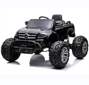 Coche Eléctrico con Licencia Oficial Mercedes-Benz Monster Truck 4WD con Control Remoto 2.4G, Ruedas Enormes, Batería Recargable, para Niños de 2 a <span class=keywords><strong>4</strong></span> Años, <span class=keywords><strong>MP4</strong></span> - Product Image 1
